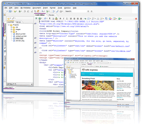 Free online HTML editor