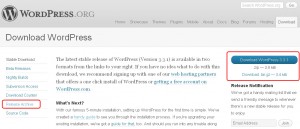 Download WordPress