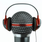 WordPress podcasting logo