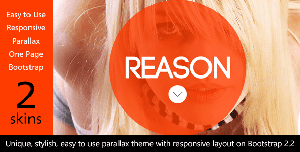 Reason - HTML5 Responsive Parallax on Bootstrap