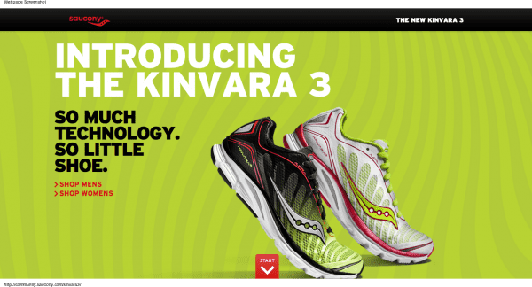 Saucony Kinvara