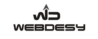 The black-and-white WebDesy logo
