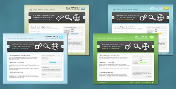 Seo Market - Marketing Business Template