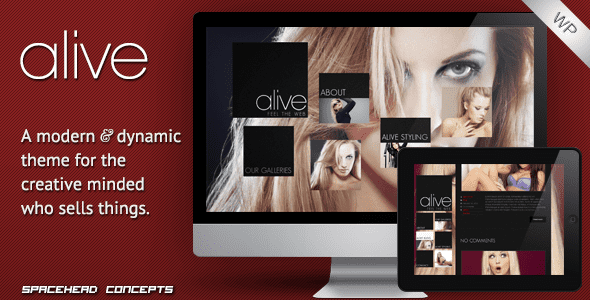 Alive - Creative WordPress Theme