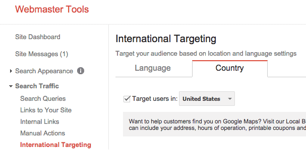 International Targeting