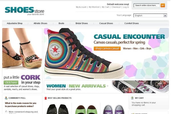 online shoes stores