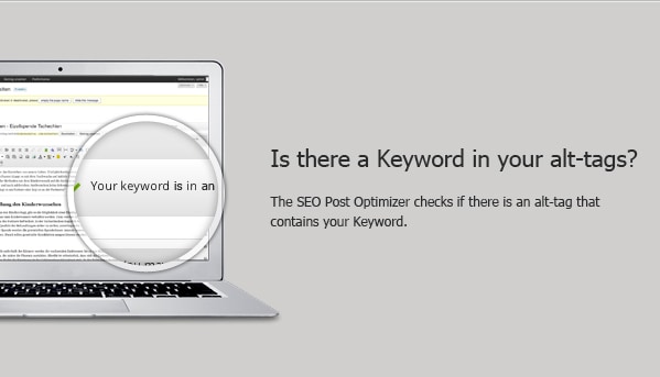 keyword in alt tag