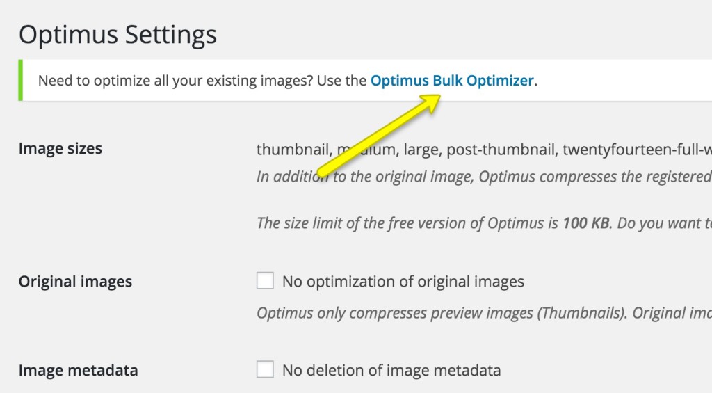 optimus bulk optimizer