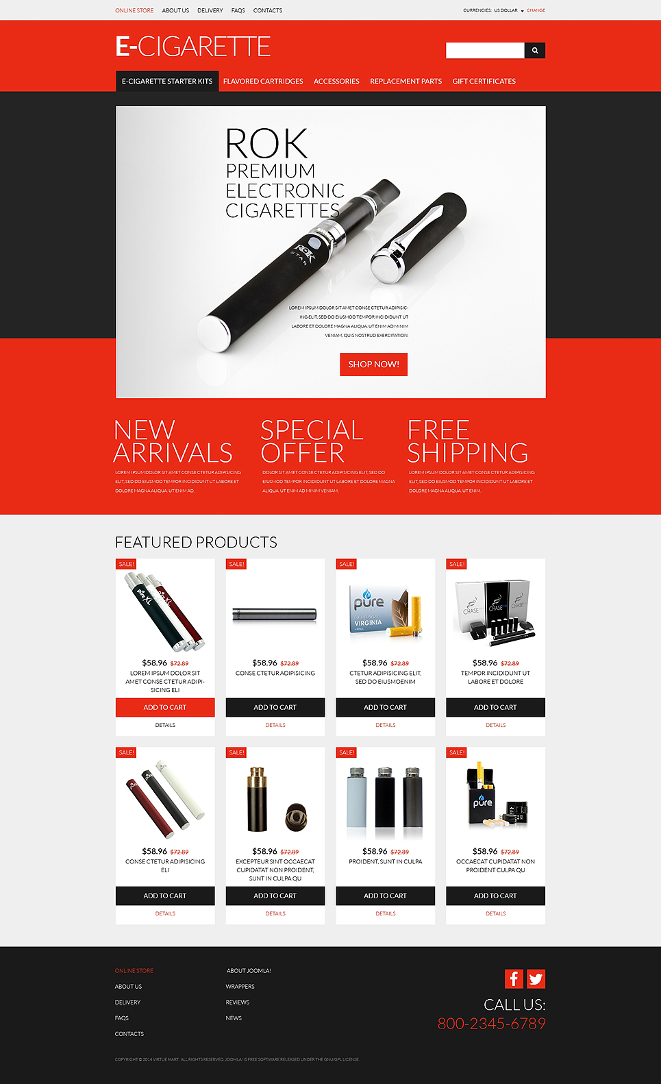 Website Designs for Vaping Stores WebDesy