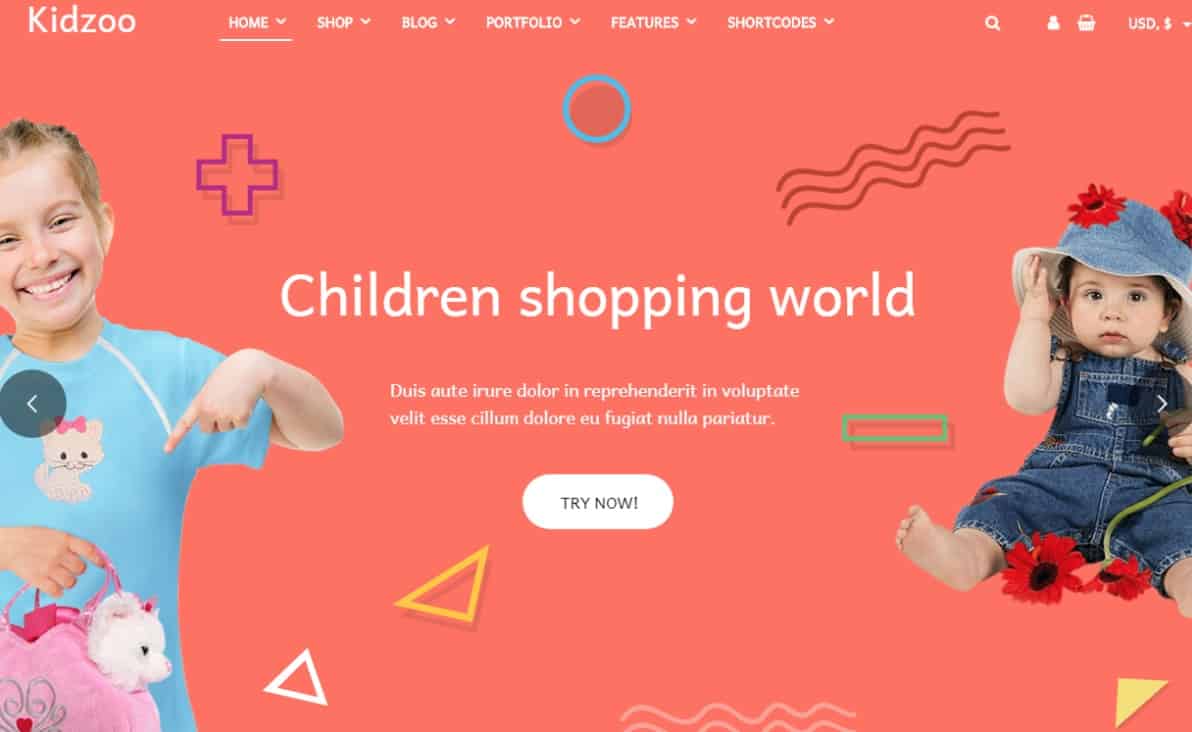 Kidzoo – Kids and Baby Store WordPress eCommerce Theme