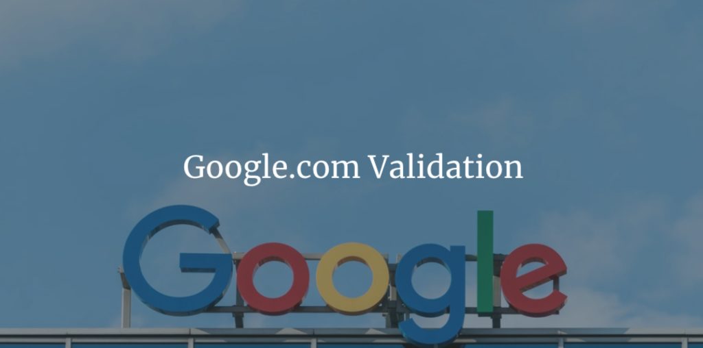 Google.com Validation
