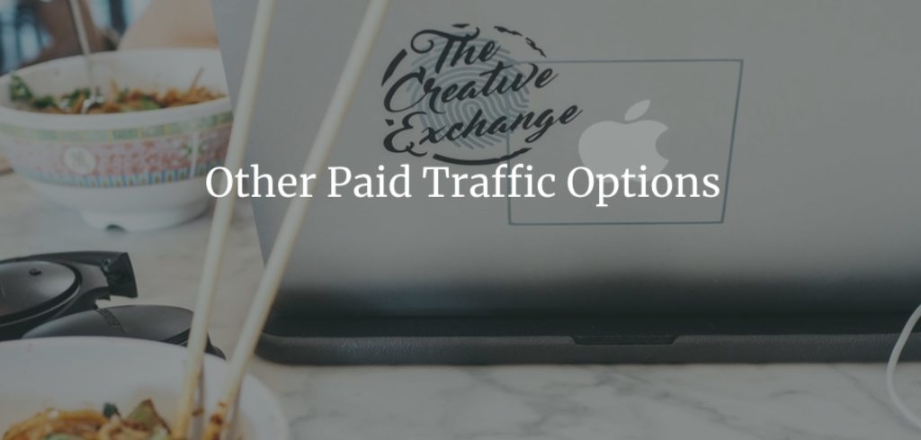 Other Paid Traffic Options