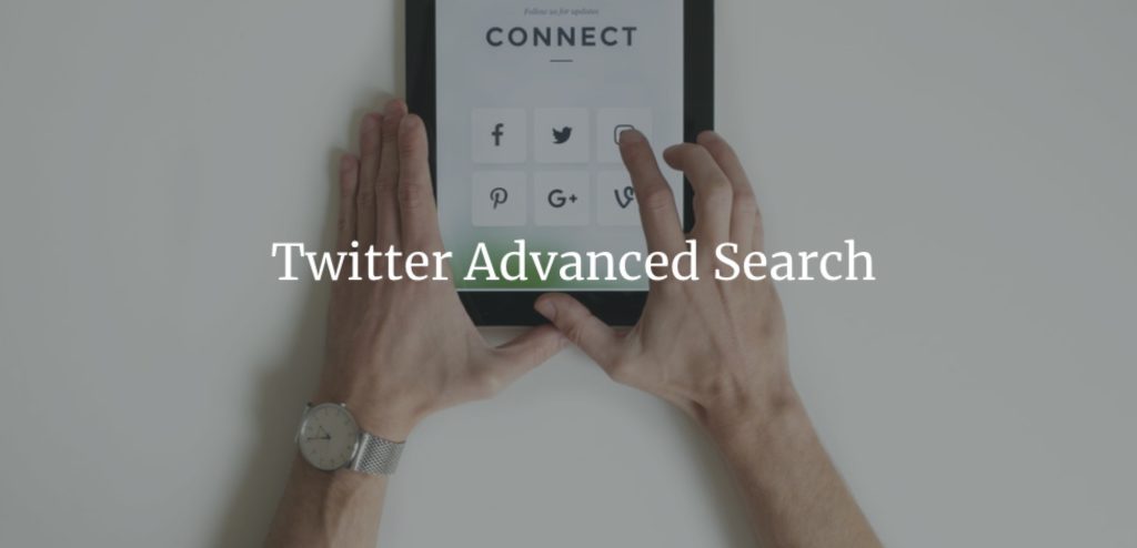 Twitter Advanced Search