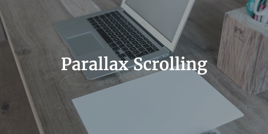 parallax scrolling and seo