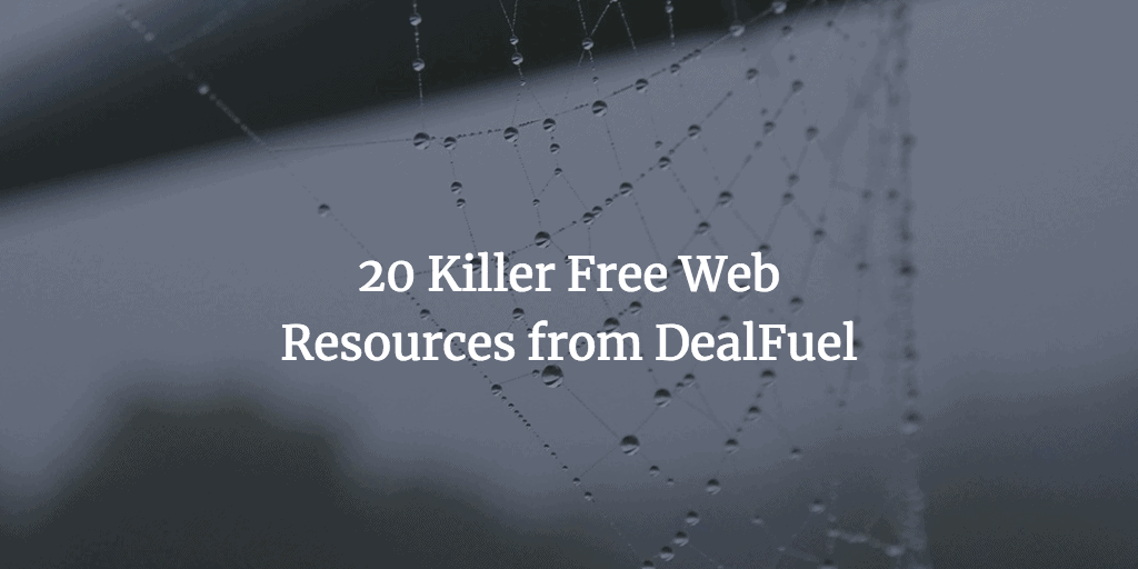20 Killer Free Web Resources