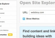 Link Opportunities in OpenSiteExplorer