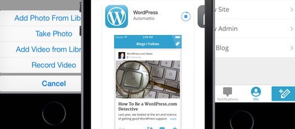WordPress Blog from Your iPhone