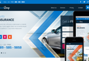 Insurance Company Landing Page