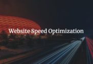 Website Speed Optimization