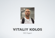 Vitaliy Kolos Splash Page