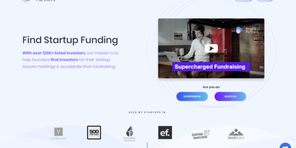 find startup funding