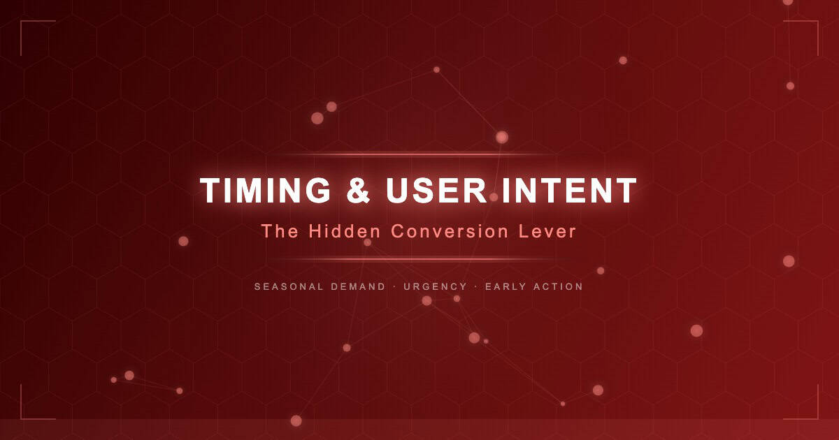 Timing and Intent: The Hidden Conversion Lever