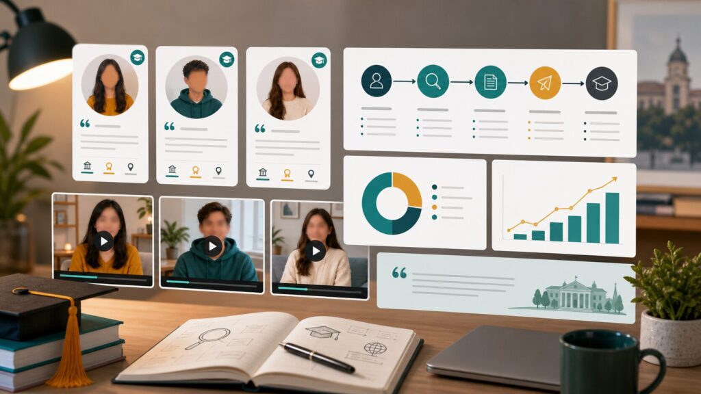 Case studies and testimonials as human experience content